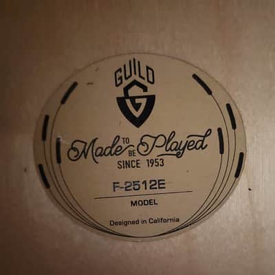 Guild F2512E Acoustic Electric 12 String Guitar image 14