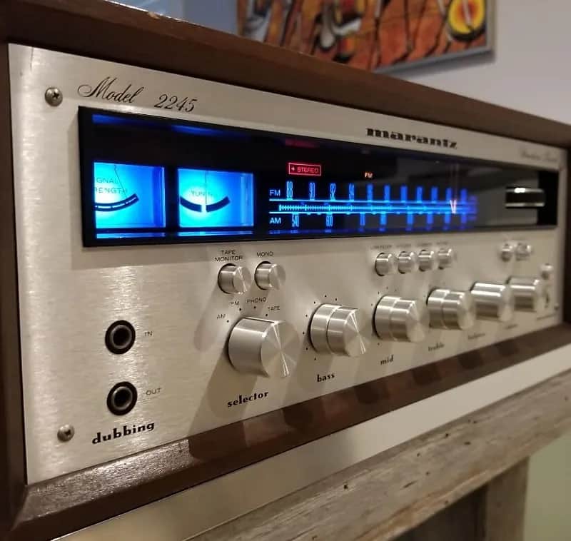 Marantz 2245, Recapped, LED's, WC-22, Best Price for Only One with All, Superb, $1999 Shipped!
