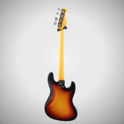 Fender Certified Pre-Owned American Vintage II 1966 Jazz Bass Left-Hand, Rosewood Fingerboard, 3-Color Sunburst (P6) (21169) image 6