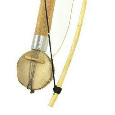 Handmade Ravanahatha Sarangi Musical Rajasthani Folk Fiddle Ravanhatta String Instrument image 1