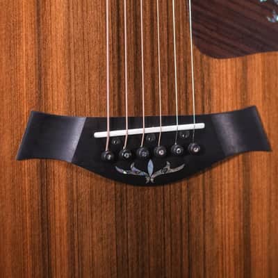 Taylor PS12ce 12-Fret Honduran Rosewood/Sinker Redwood Acoustic Electric Guitar with Deluxe Hardshell Case image 11