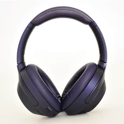 Sony WH-1000XM4 Wireless Active Noise Canceling Over-Ear Headphones - Blue image 1