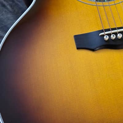 1999 Guild USA JF65-AB Jumbo Acoustic Guitar - Antique Burst Finish + Original Hard Case image 5
