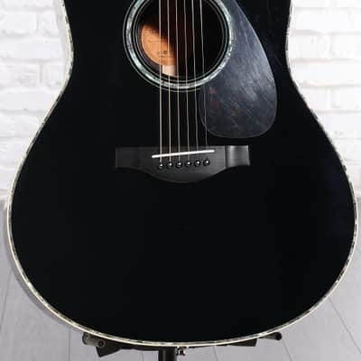 Yamaha LL16D ARE Original Jumbo Acoustic-electric Guitar - Black (LL16DRBLHCd3) image 3
