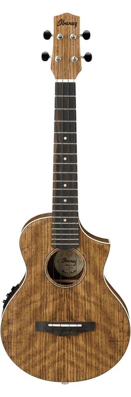 Ibanez UEWT14E Exotic Wood Cutaway Acoustic/Electric Tenor Ukulele image 1
