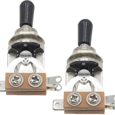 Electric Guitar 3-Way Toggle Selector Switch for - 2pcs Pickup Switch, Guitar Accessories image 2