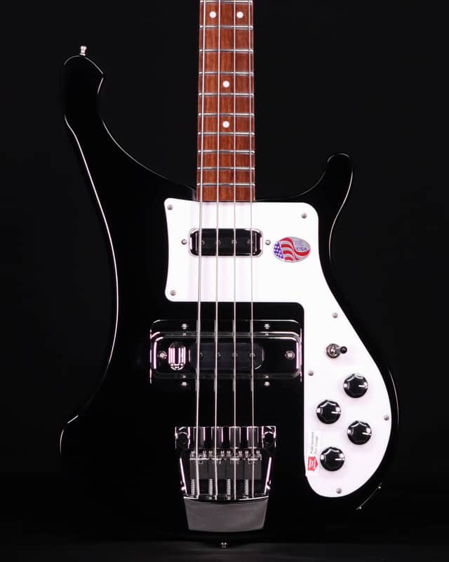 Rickenbacker 4003S JG, JetGlo with Hardshell Case image 1