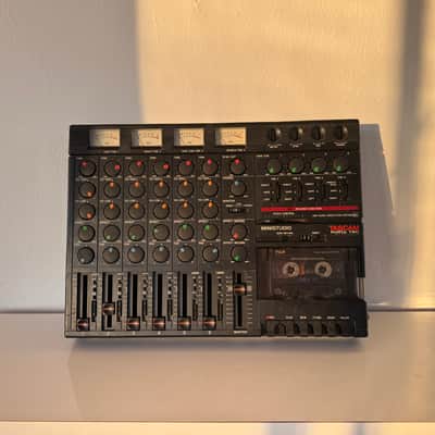 TASCAM Porta Two Ministudio 4-Track Cassette Recorder 1980s - Gray image 2