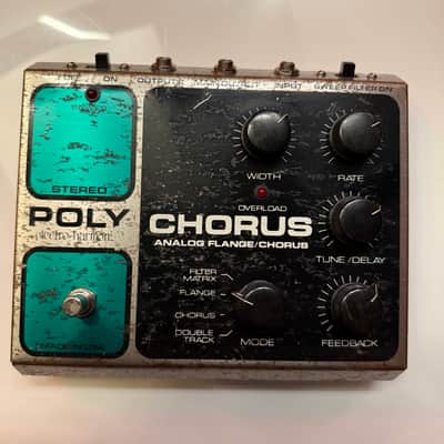 Electro-Harmonix Stereo Poly Chorus Analog Flange/Chorus Pedal