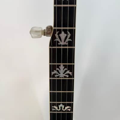 1970s GTR Florentine Special 5-String Banjo, Mahogany, Gruhn Taylor Wood image 4
