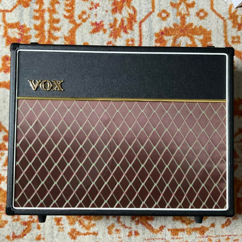Vox 212C -60W 16 Ohm Black 2x12 Cabinet Upgraded Celestion 100 Alnico Speakers image 1