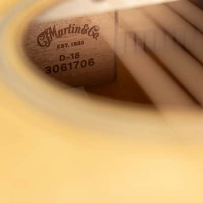 Martin D-18 Satin Standard Series Acoustic Guitar with Hardshell Case image 17