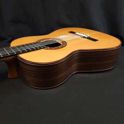 New Jose Ramirez Cedar Estudio 140 Classical Nylon String Guitar w/ Logo'd Hard Case image 15