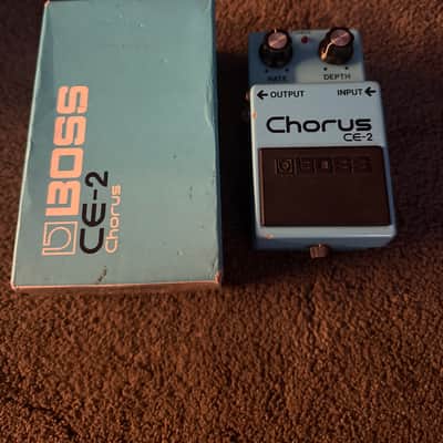 Boss CE-2 Chorus (Green Label) 1984 - 1988 W/ Original Box & Power Supply image 2