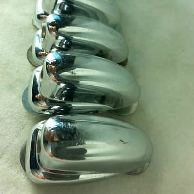 *Slingerland 6x Sound King Tom Drum Lugs Chrome Big Hex Short Swivel Nut 60s-70s image 3