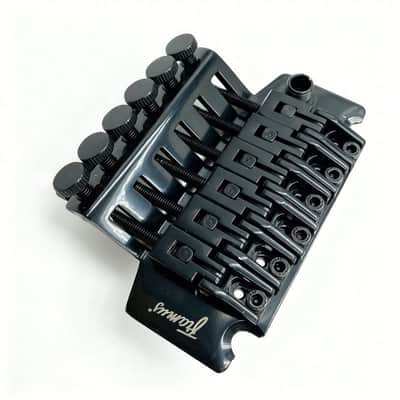 Framus Black Double Locking Guitar Bridge Tremolo System image 7