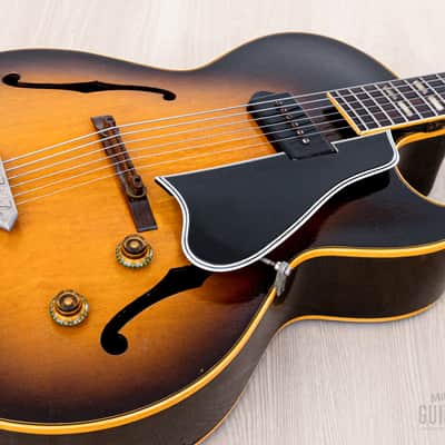 1956 Gibson ES-175 Vintage Archtop Electric Guitar Sunburst w/ P-90, Case image 7