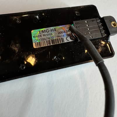 EMG H4 Passive Humbucker - Black image 8