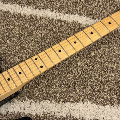 SUPER RARE! 2010-2012 Fender Japan TL72/DP/MB Thinline Dimarzio Mini Humbucker Pickups FSR Black MIJ image 4