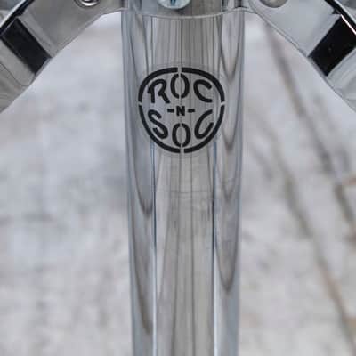 Roc N Soc NR H-B Nitro Throne Adjustable Hydraulic Hugger Seat Drum Throne Blue image 8