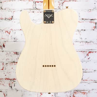 Fender - 1959 Telecaster Journeyman Relic - Electric Guitar w/ 1-Piece Rift Sawn Maple Neck Fingerboard - Aged White Blonde - w/ Hardshell Case - x2037 USED image 8