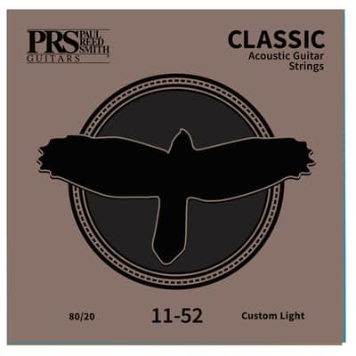 PRS Classic 80/20 Acoustic Guitar Strings - Custom Light (.011 - .052)