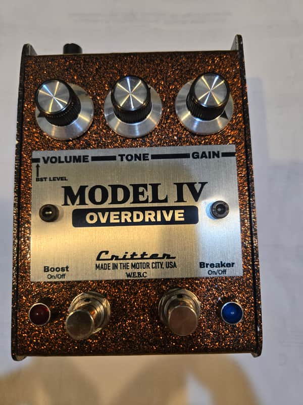 Critter Electronics Model IV Overdrive | Reverb
