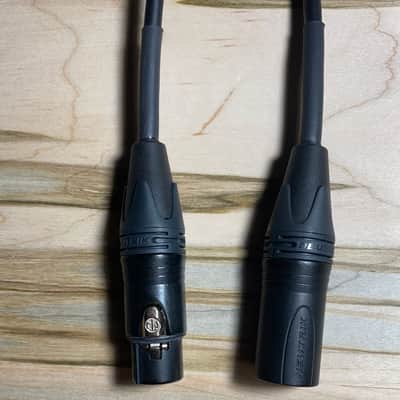 Alabaster - 25 Ft. Balanced/Microphone - Mogami W2791-Neutrik NC3FXX-B XLRF (Black/Gold)-Neutrik NC3MXX-B XLRM (Black/Gold) - 2022 - Black image 2