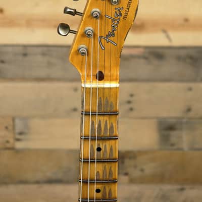 Fender Custom Shop Limited Edition 50s Telecaster Electric Guitar Relic Pink Paisley w/ Case image 6