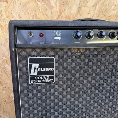 Vintage 1970s Carlsbro 60 TR Amp Tremolo Twin 2x12 Guitar Valve Amplifier Combo image 2