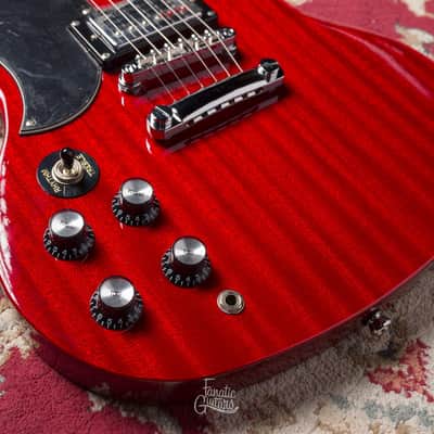 Epiphone SG G-400 Left-handed - Cherry #DW06091842 Second Hand image 5