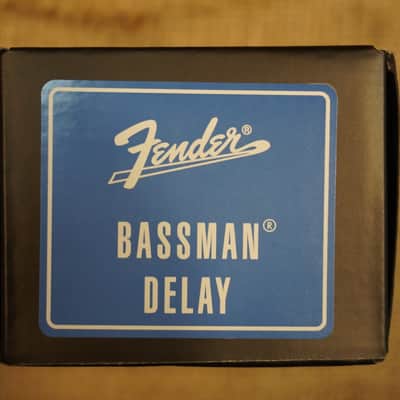 Fender Bassman Delay 2024 - Present - Blue / Silver image 9