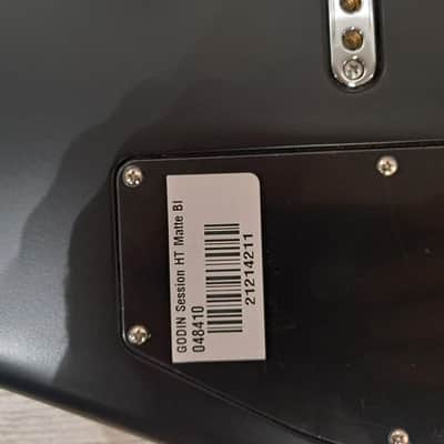 Godin Session HT 2020 - Matte Black image 2