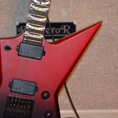 Solar Guitars E1.6 Jensen MKII Red and Black w/ Evertune 2023 image 3