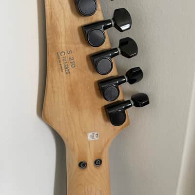 Ibanez S270-BK Standard 1997 - 2000 - Black image 8