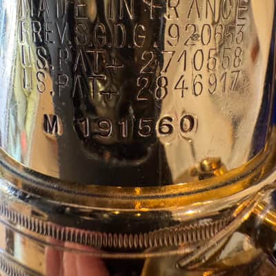 Selmer Mark VI Alto Saxophone – Original Lacquer (1971–72) Good Condition image 5