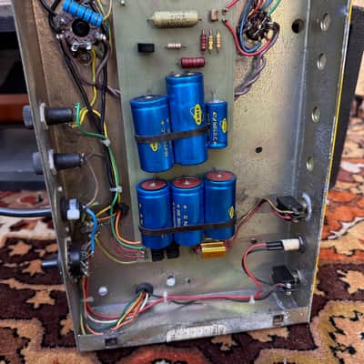 Vintage 1970s Carlsbro 50 Top *Drake Transformers* Guitar Valve Amplifier Head image 21