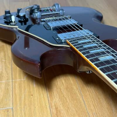 1972 USA Gibson SG Pro Electric Guitar w/ OHSC, Bigsby Tail Piece, P90 Pickups, Very Good Condition image 8