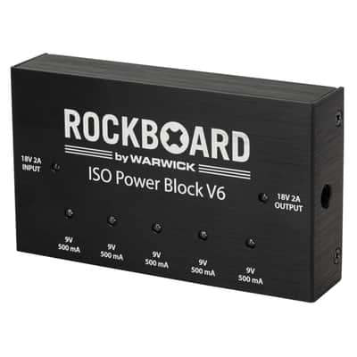 RockBoard ISO Power Block V6 - Isolated Multi Power Supply (5x 9v = 1x 18v, Linkable) image 2