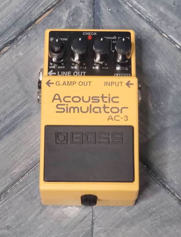 Used Boss AC-3 Acoustic Simulator Effect Pedal image 1