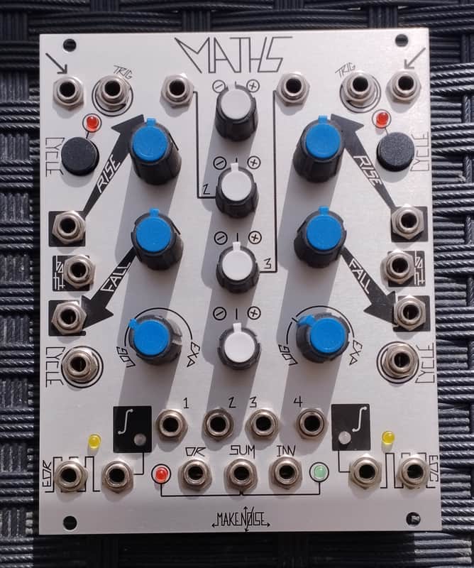 Make Noise Maths Module 2016 - Blue Knobs image 1