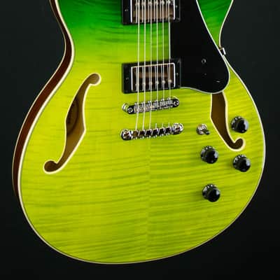 Ibanez AM73FM Green Valley Graduation Artcore Electric Guitar, AS73FMGVG image 4