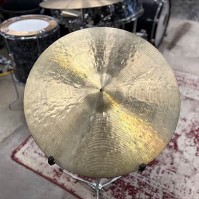 K. Zildjian 22" Ride Cymbal New Stamp 1972-1977 image 9