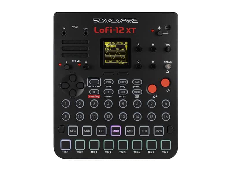 Sonicware Lofi-12 XT Lofi Groovebox Sampler [DEMO] image 1