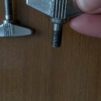 Vintage Pearl Wingbolt for hardware DRUMS WING SCREW Vite ad Aletta image 4
