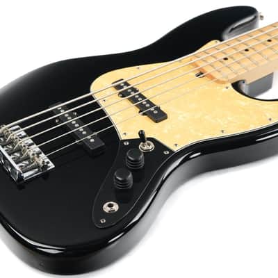 Fender USA Jazz Bass 5 Black 2009 image 11