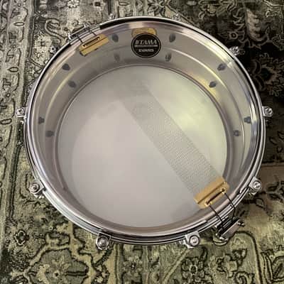 Mint Tama 6x14 Starphonic Snare Drum - Nickel Plated Brass image 9