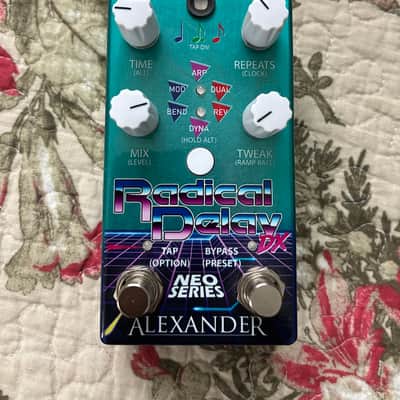 Alexander Pedals Radical Delay DX 2019 - Lazer Teal image 1