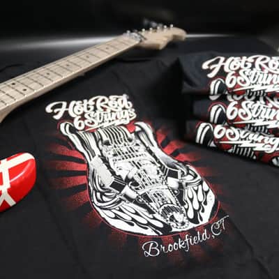 Hot Rod 6 Strings Motor Tee 2024 - Black image 1
