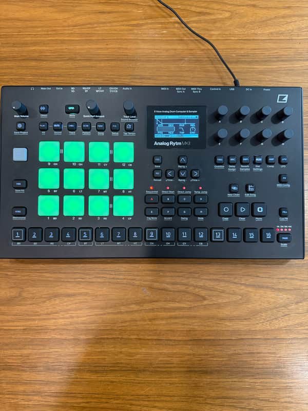 Elektron Analog Rytm MkII 2020 - Black image 1